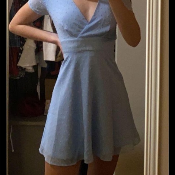 Superdown blue Bree mini dress - Picture 3 of 3